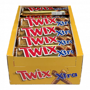 Набір Батончик Twix Xtra 30шт Печиво і Карамель у Молочному Шоколаді 75g - Retromagaz