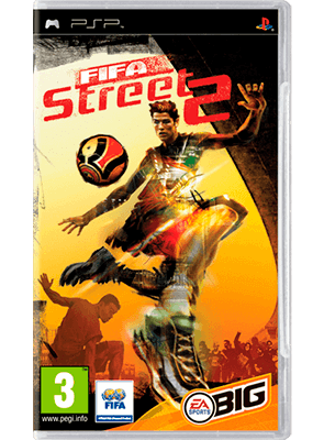 Игра Sony PlayStation Portable FIFA Street 2 Английская Версия + Коробка Б/У Хороший