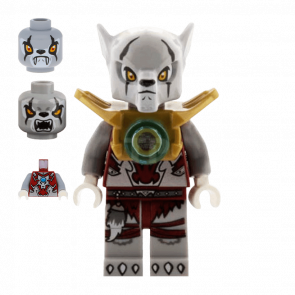 Фігурка Lego Worriz Legends of Chima Wolf Tribe loc052 Б/У - Retromagaz