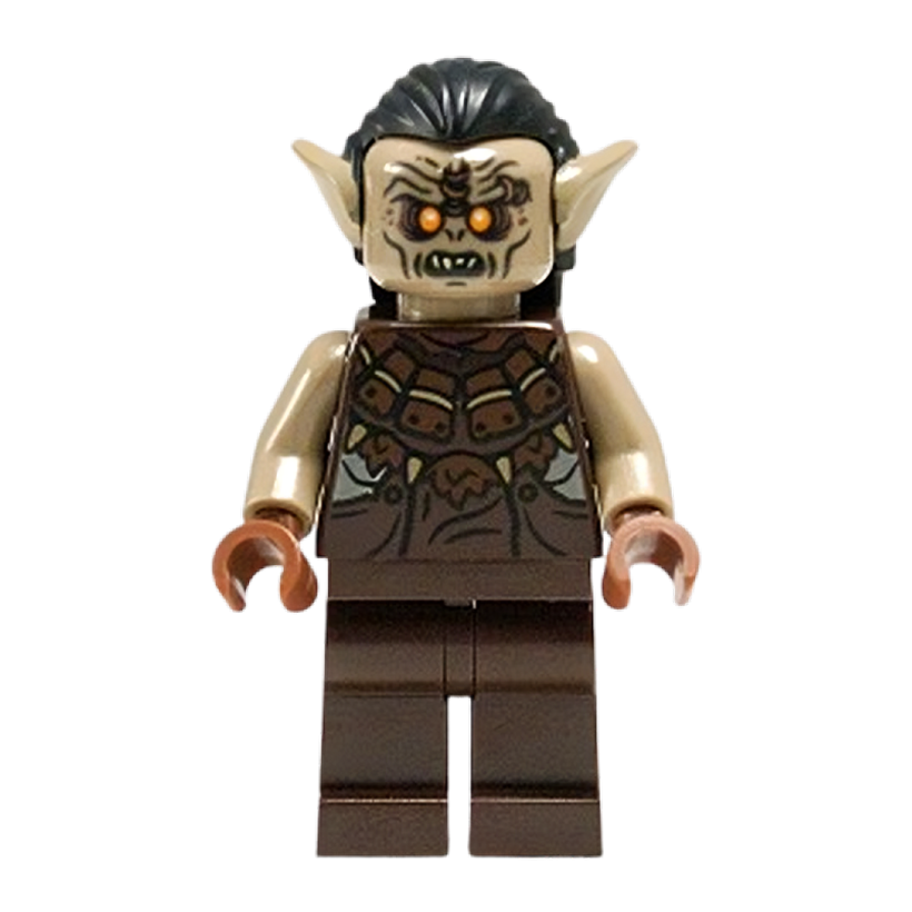 Фигурка Lego Lord of the Rings Mordor Orc Dark Tan Films lor023 Б/У - Retromagaz