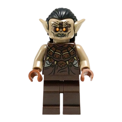 Фігурка Lego Lord of the Rings Mordor Orc Dark Tan Films lor023 Б/У - Retromagaz