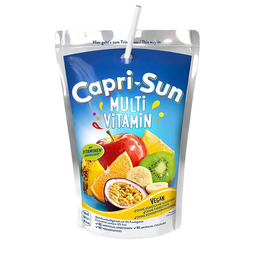 Напій Соковий Capri-Sun Multivitamin 200ml - Retromagaz