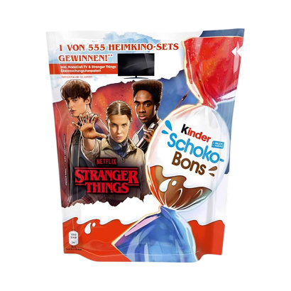 Конфеты Kinder Choco Bons Stranger Things Очень Странные Дела 200g - Retromagaz