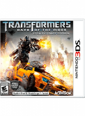 Игра Nintendo 3DS Transformers: Dark of the Moon Stealth Force Edition USA Английская Версия + Коробка Б/У Хороший
