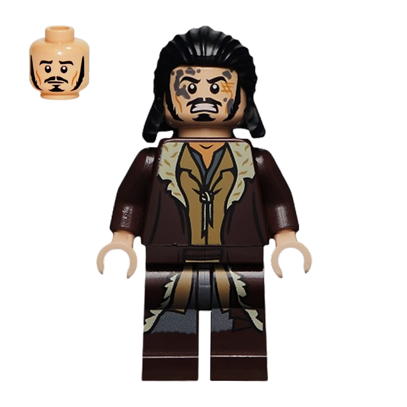 Фігурка Lego The Hobbit Bard the Bowman Angry with Mud Splotches Films lor099 79016 Б/У - Retromagaz