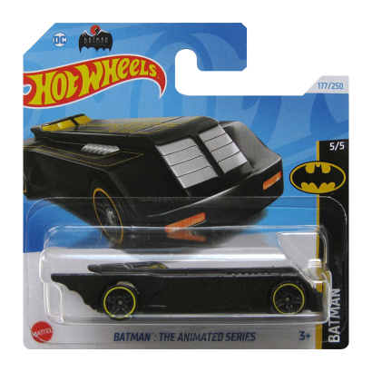 Машинка Базовая Hot Wheels Batman: The Animated Series Batmobile Batman 1:64 HTB23 Black - Retromagaz