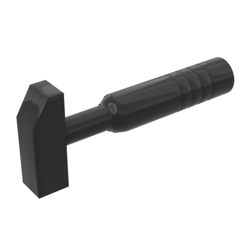 Госп. Інвентар 4шт Lego Cross Pein Hammer 3-Rib Handle 11402h 6030875 Black Б/У - Retromagaz