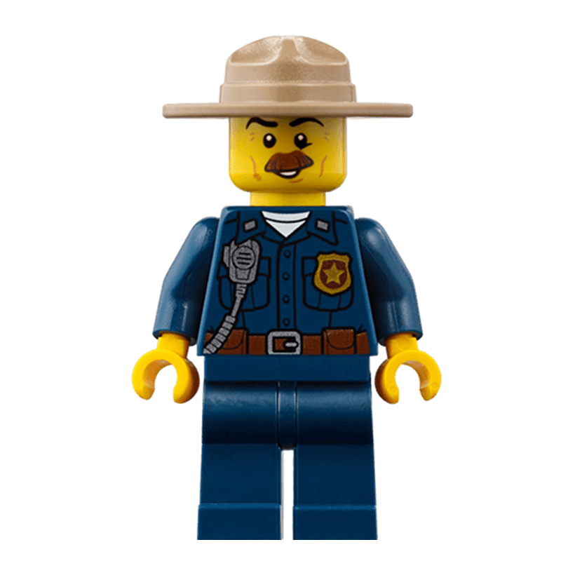 Lego Фигурка City Полицейский 19 cty0870 1 Ориг Б/У О - Retromagaz