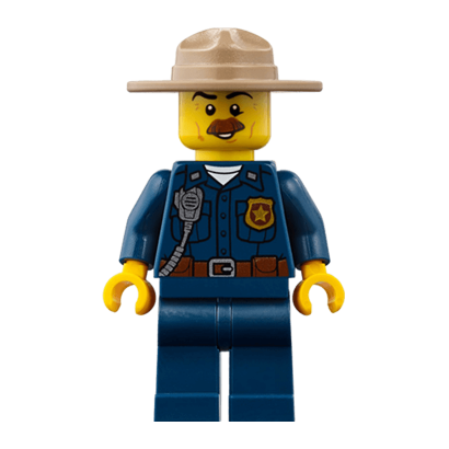 Lego Фигурка City Полицейский 19 cty0870 1 Ориг Б/У О - Retromagaz