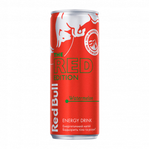 Напиток Энергетический Red Bull Red Edition Watermelon 250ml - Retromagaz
