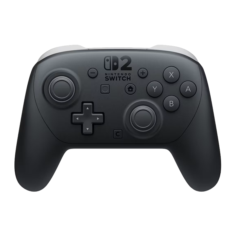 Геймпад Беспроводной Nintendo Switch 2 Pro Controller Black Новый - Retromagaz