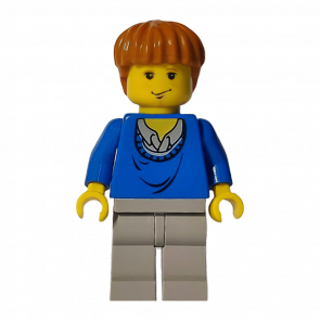 Фигурка Lego Harry Potter Ron Weasley Blue Sweater Films hp006 Б/У