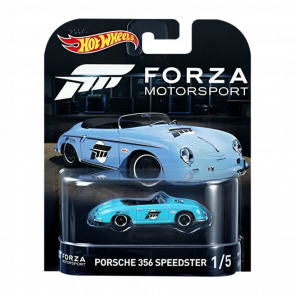 Машинка Premium Hot Wheels Porsche 356 Speedster Forza Rep. Entertainment 1:64 DWJ96 Blue - Retromagaz