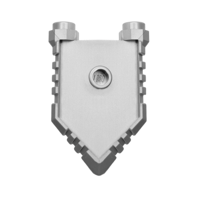 Зброя Lego Pentagonal Щит 22408 6129534 Flat Silver 10шт Б/У - Retromagaz