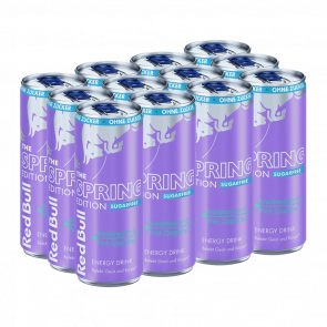 Набор Напиток Энергетический 12шт Red Bull Spring Edition Sugar Free 250ml