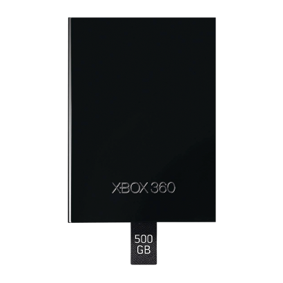 Жёсткий диск RMC 500GB Для Xbox 360 S Black Б/У Хороший - Retromagaz