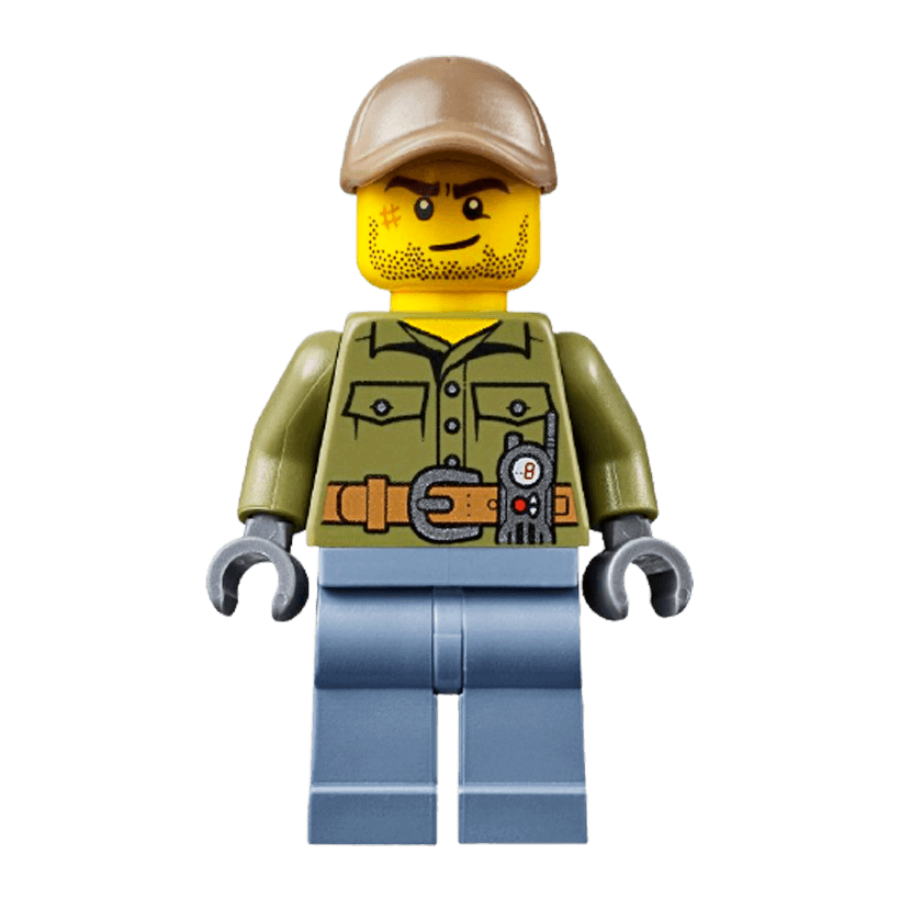 Фигурка Lego Volcano Explorers 973pb2454 Male Shirt with Belt and Radio City cty0683 Б/У - Retromagaz