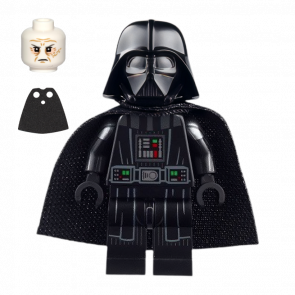 Фігурка Lego Імперія Darth Vader Printed Arms Spongy Cape White Head Star Wars sw1249 75387 Новий - Retromagaz