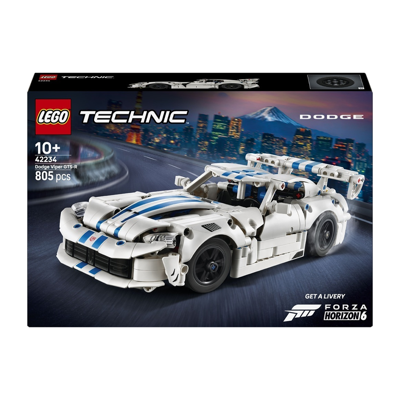 Конструктор Lego Спортивний Автомобіль Dodge Viper GTS-R Technic 42234 Новый - Retromagaz