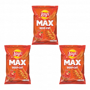 Набір Чіпси Lay's MAX Сальса 120g 3шт