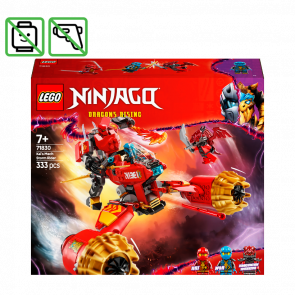 Конструктор Lego Штормовой Робот Всадник Кая Ninjago 71830 Без Фигурок Новый - Retromagaz