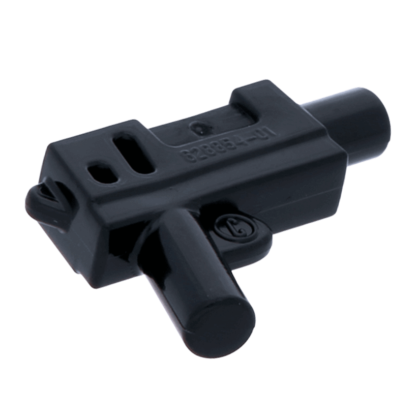Зброя 2шт Lego Стрілецька Pistol Automatic Medium Barrel 62885 4526761 6052829 6103643 Black Б/У - Retromagaz