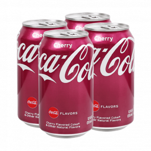 Набір Напій 4шт Coca-Cola Cherry 330ml