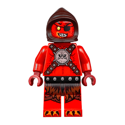 Фигурка Lego Nexo Knights Lava Monster Army Beast Master nex008 1 1шт Б/У Хорошее - Retromagaz