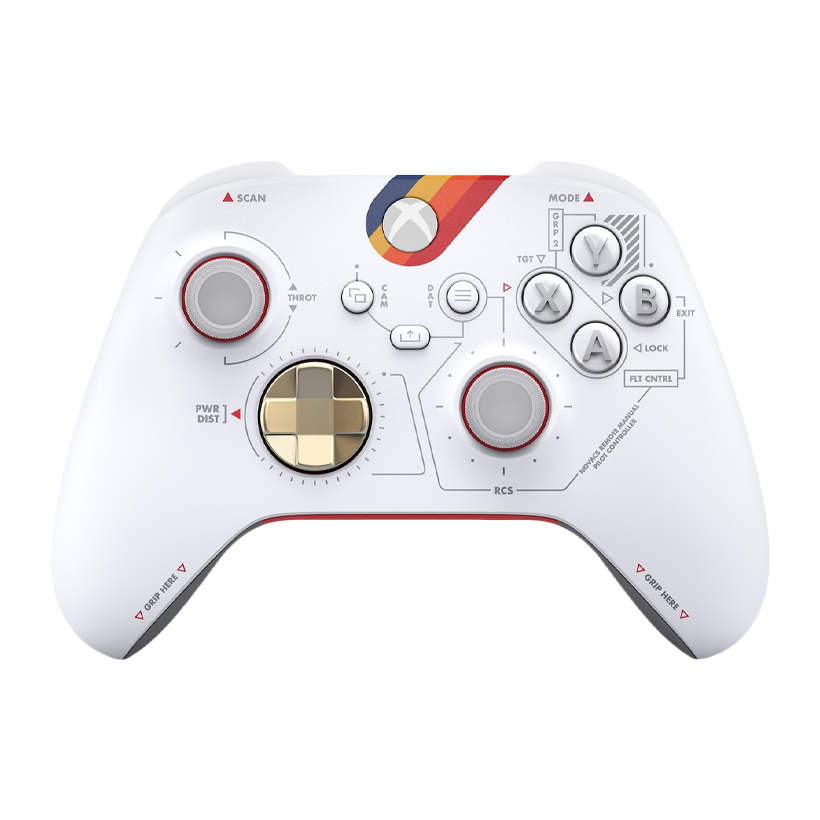 Геймпад Беспроводной Microsoft Xbox Series Controller Starfield Limited Edition White Б/У - Retromagaz