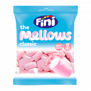 Маршмелоу Fini The Mellows Classic Рожеві 80g - Retromagaz