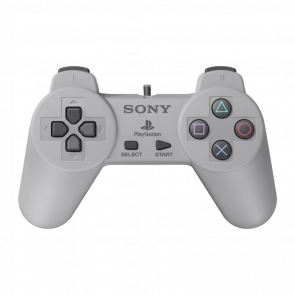 Геймпад Проводной Sony PlayStation 1 Classic Mini SCPH-1000R DualShock Grey 1.5m Б/У Геймпад Проводной Sony PlayStation 1 Classic Mini SCPH-1000R DualShock Grey 1.5m Б/У - Retromagaz