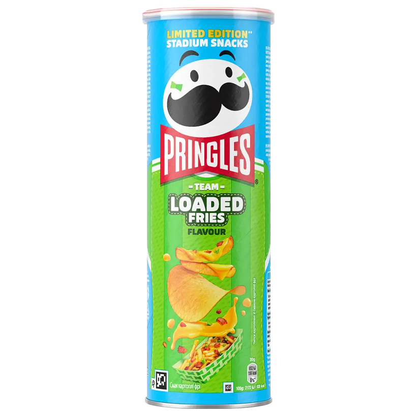 Чипсы Pringles Loaded Fries Limited Edition Чемпионат Мира 2026 165g - Retromagaz