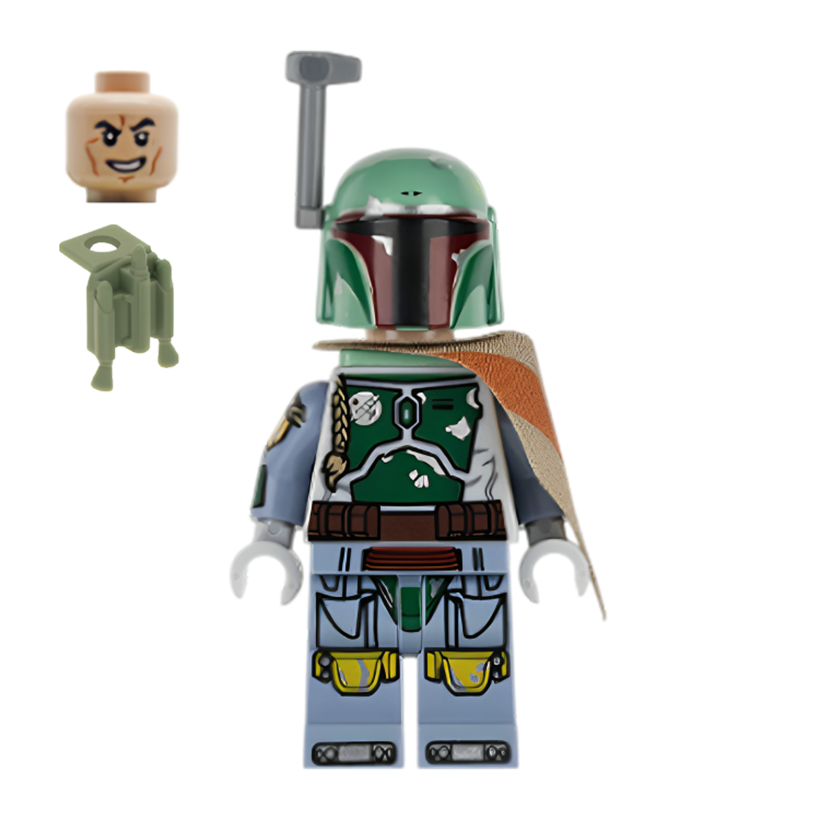 Фигурка Lego Другое Boba Fett Pauldron Helmet Jet Pack Star Wars sw0610 75060 Б/У - Retromagaz