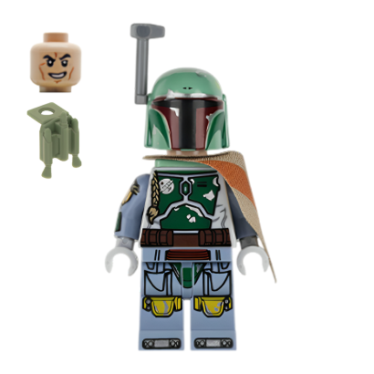Фигурка Lego Другое Boba Fett Pauldron Helmet Jet Pack Star Wars sw0610 Б/У - Retromagaz