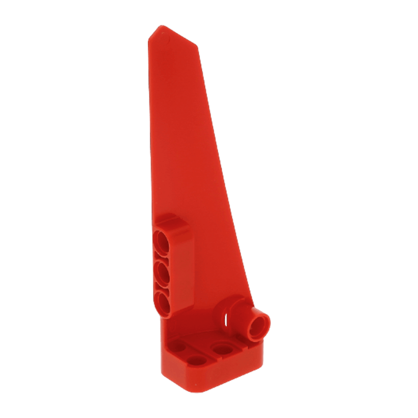 Technic Lego Панель Скошенная #5 Long Smooth Side A 64681 4541926 6115314 Red Б/У - Retromagaz