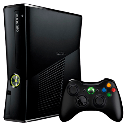 Консоль Microsoft Xbox 360 S Freeboot 320GB Black + 10 Вбудованих Ігор Б/У - Retromagaz