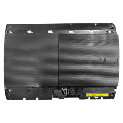 Корпус Sony PlayStation 3 Super Slim Верхня Частина Корпуса без Глянцевих Накладок Black Б/У Хороший - Retromagaz