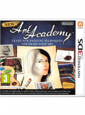 Гра Nintendo 3DS New Art Academy Europe Англійська Версія + Коробка Б/У Хороший - Retromagaz