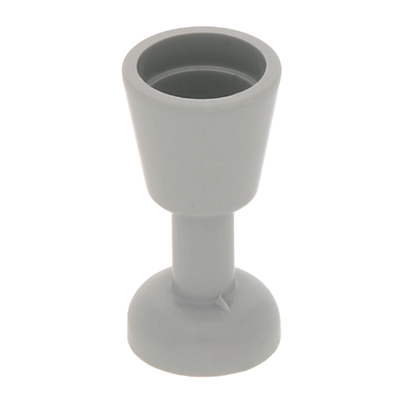 Посуда 2шт Lego Goblet 2343 6269 28657 4261919 Light Bluish Grey Б/У - Retromagaz
