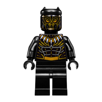 Фигурка Lego Marvel Erik Killmonger Golden Jaguar Super Heroes sh0477 Б/У - Retromagaz