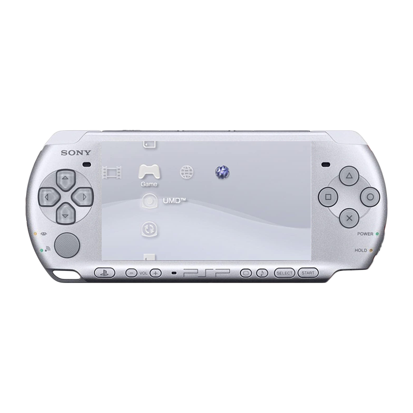 Консоль Sony PlayStation Portable Slim PSP-3ххх Модифицированная 32GB Silver Б/У - Retromagaz