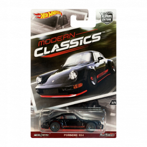 Машинка Premium Hot Wheels Porsche 964 Modern Classics 1:64 DWH67 Black
