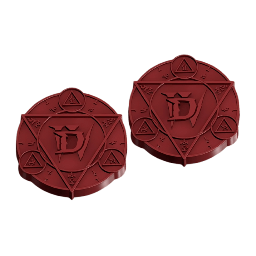Накладки на Стіки 2шт KontrolFreek Diablo IV PlayStation 5 4 Red - Retromagaz