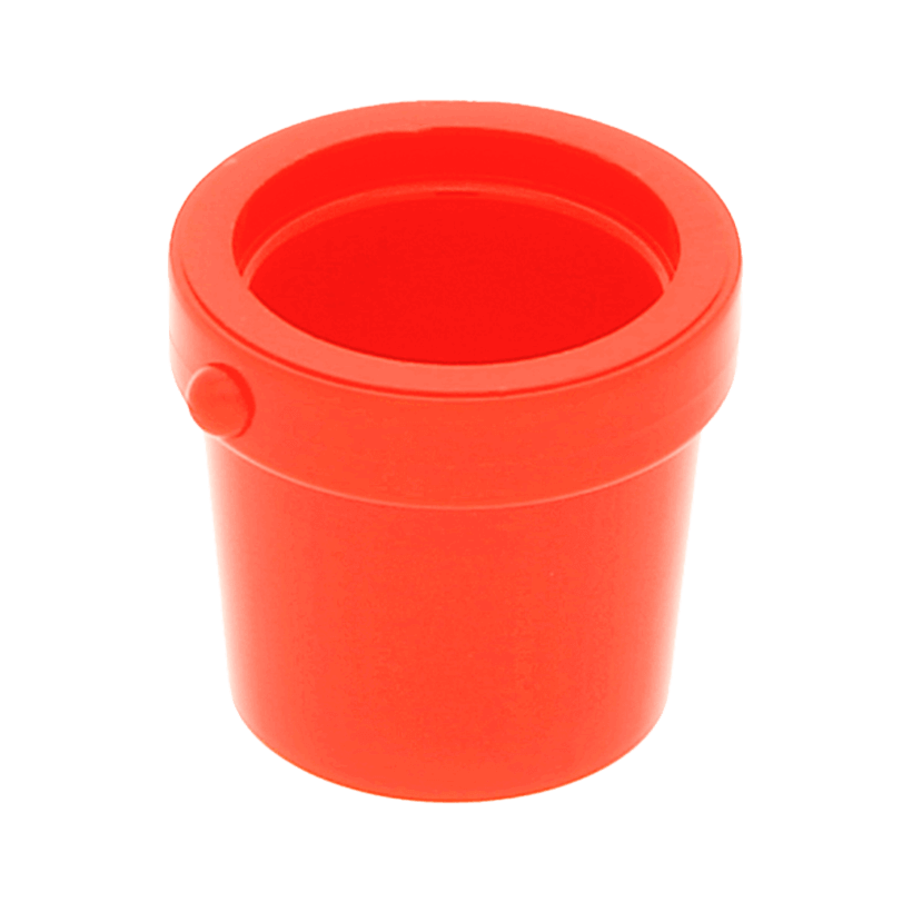 Госп. Інвентар 4шт Lego Bucket 1 x 1 x 1 95343 6003001 Red Б/У - Retromagaz