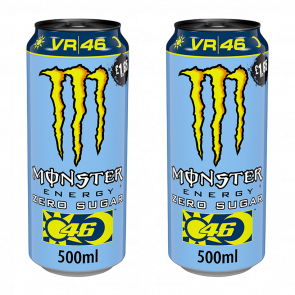 Набор Напиток Энергетический 2шт Monster Energy Rossi VR46 Zero Sugar 500ml Набор Напиток Энергетический 2шт Monster Energy Rossi VR46 Zero Sugar 500ml - Retromagaz