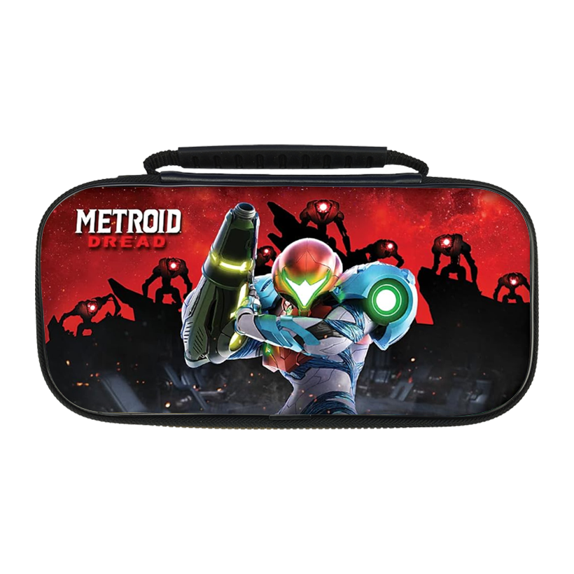 Чохол Твердий Nintendo Switch OLED Model Lite Metroid Dread Black Новий - Retromagaz