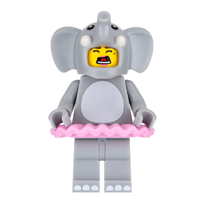 Фігурка Lego Elephant Girl Collectible Minifigures Series 18 col312 Новий - Retromagaz