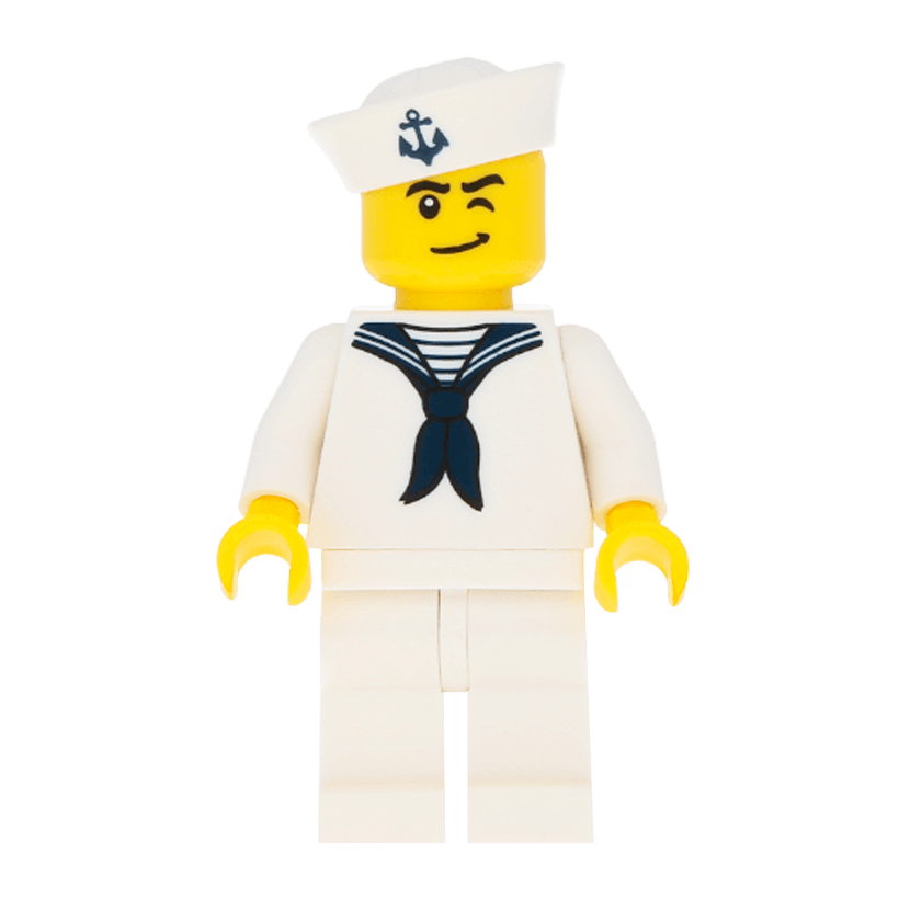 Фигурка Lego Series 4 Sailor Collectible Minifigures col04-10 col058 Б/У - Retromagaz