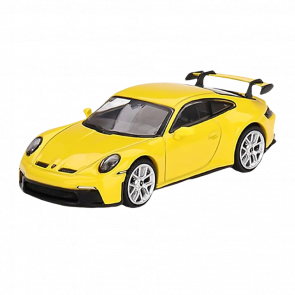 Машинка Premium MINI GT Porsche 911 (992) GT3 1:64 Yellow