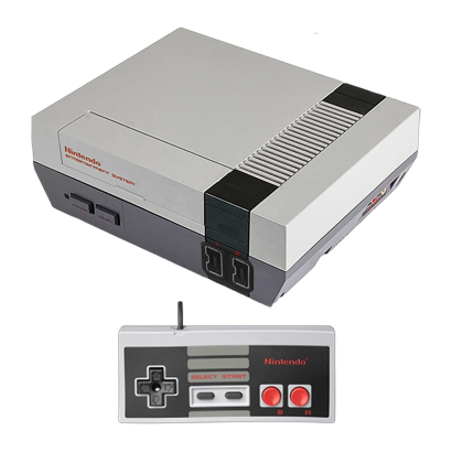 Набір Консоль Nintendo NES Classic Mini Europe Light Grey + 30 Вбудованих Ігор Б/У  + Геймпад Дротовий - Retromagaz